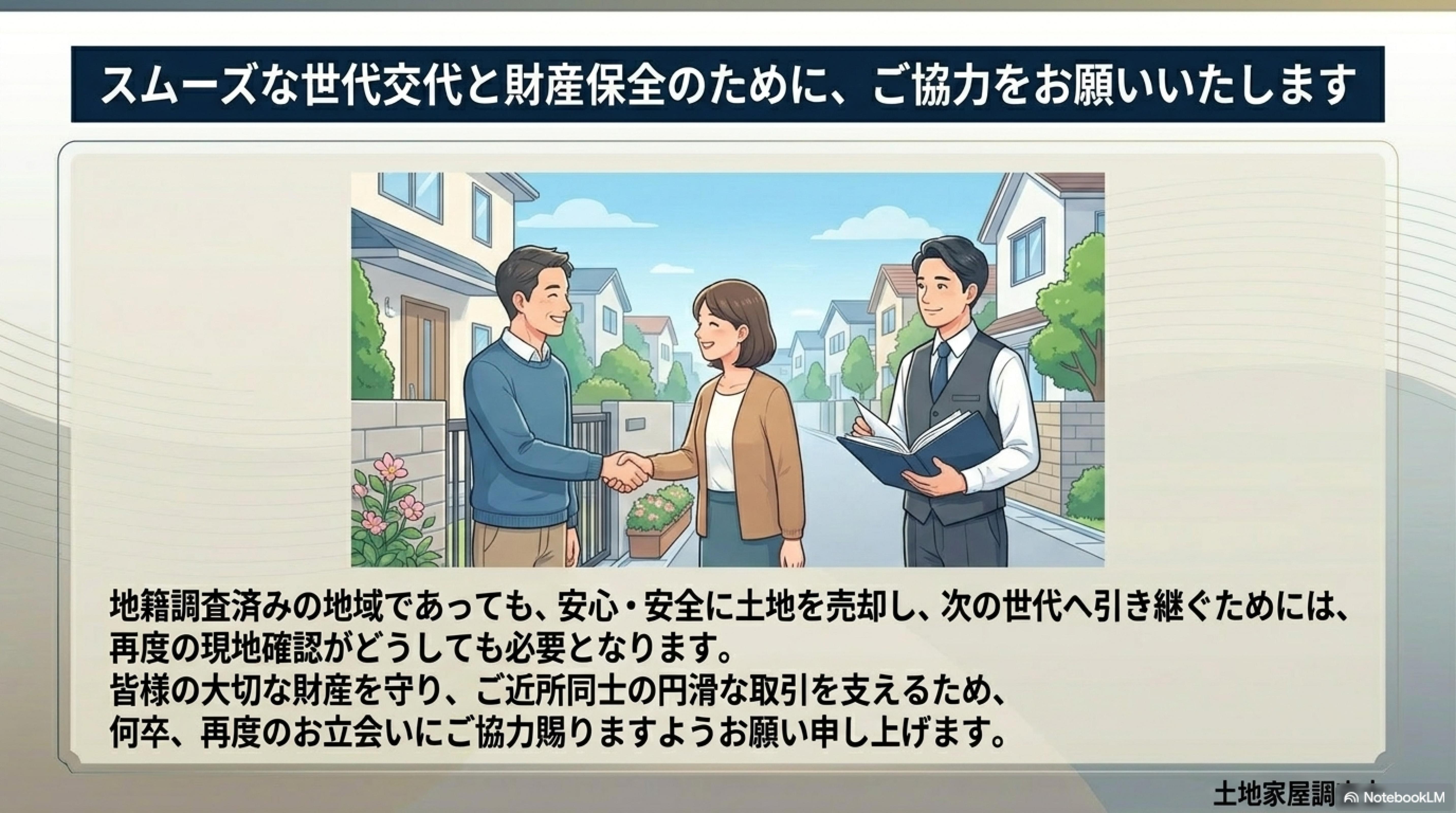 スムーズな世代交代